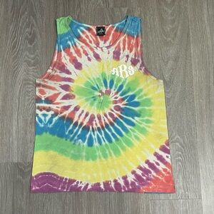 ARS Tie-Dye Hippie Sleeveless Tank Top Sz. S